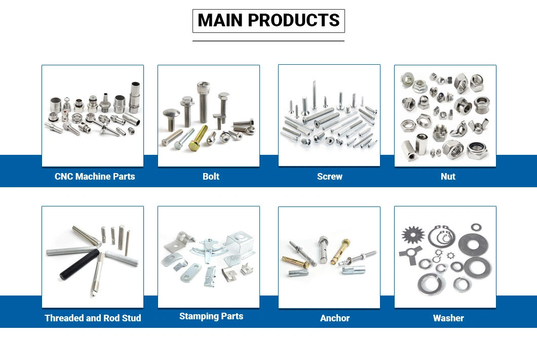 Stainless Steel Hex Nut /Flange Nut/Hex Nylon Lock Nut/ Spring Nut /Eye Nut/Acron Nut T Nut with High Quality (DIN934 DIN6923 DIN985 DIN557 DIN1587)