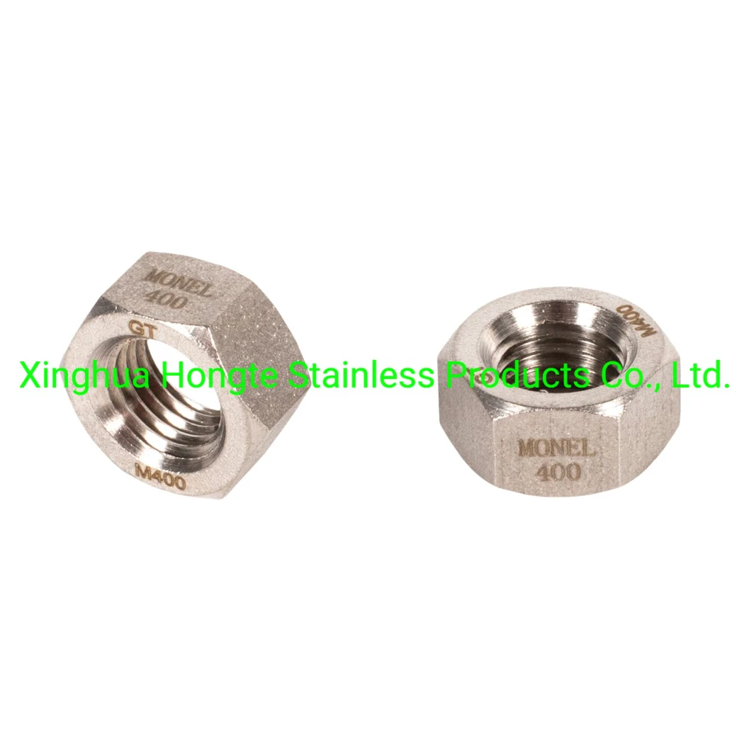 Monel400 Uns N04400 2.4360 Stud Bolt Threaded Rod