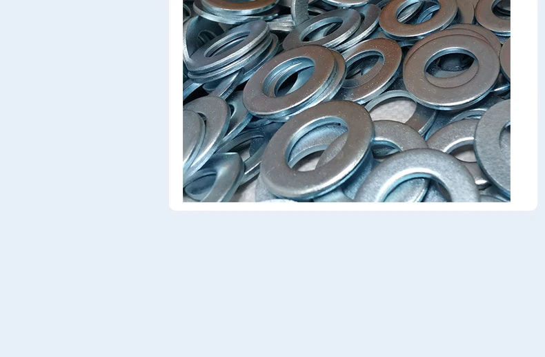 DIN125A Galvanized Steel Flat Washer