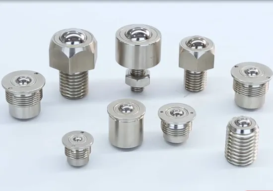 Goupille de verrouillage à ressort avec piston en acier