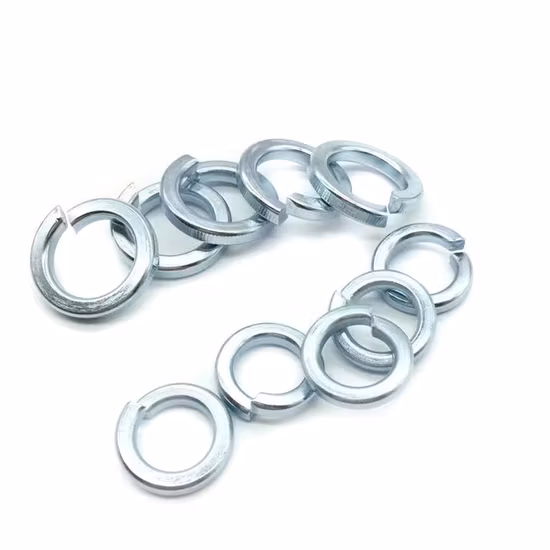 Rondelles DIN127 Rondelle élastique Acier au carbone SS304